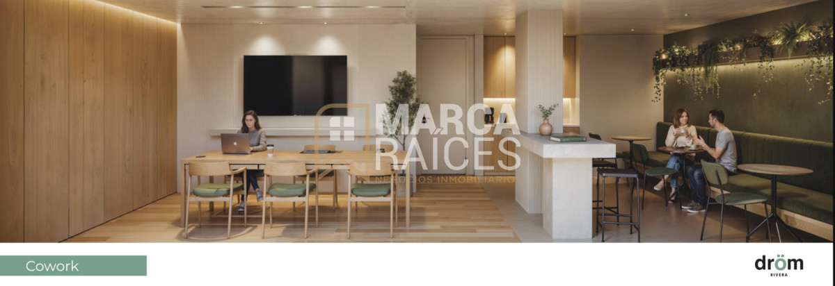 Apartamento ID.2707 - 	Venta apartamento 2 dormitorios en Cordón | Dröm Rivera | Unidad 505	