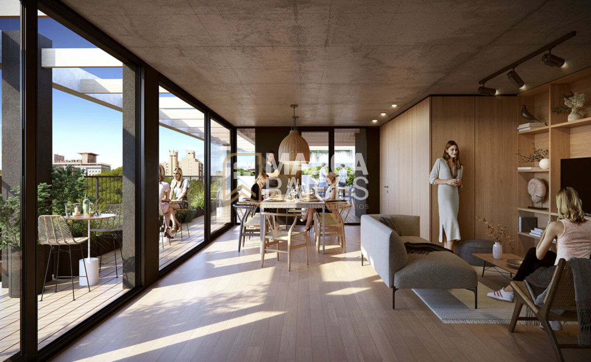 Apartamento ID.1691 - Venta Apartamento monoambiente cordon sur en construccion Montevideo