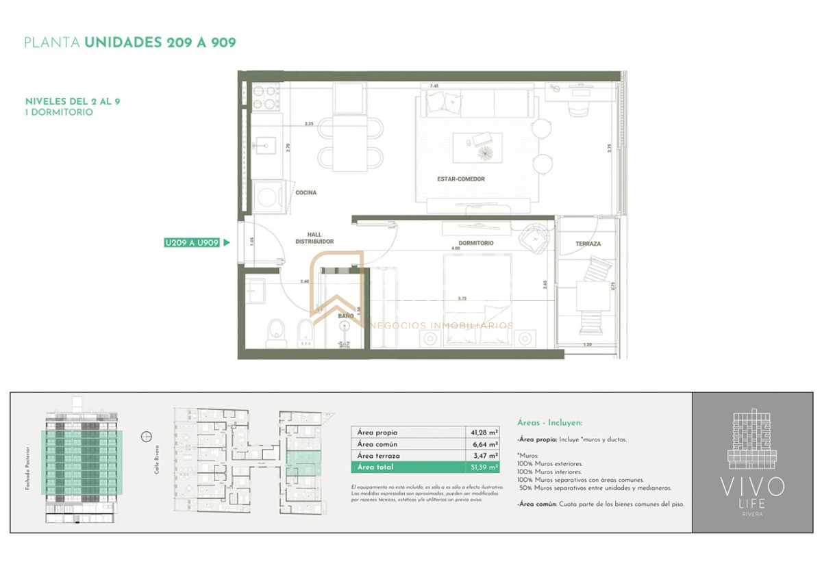 Apartamento ID.1662 - Venta Apartamentos En Pozo Monoambiente, 1 y 2 Dormitorios Cordon Sur Montevideo