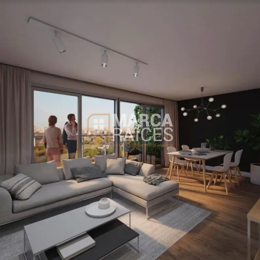 Apartamento ID.869 - Venta Apartamento 1 o2 Dormitorios a Estrenar con Terraza Tres Cruces 