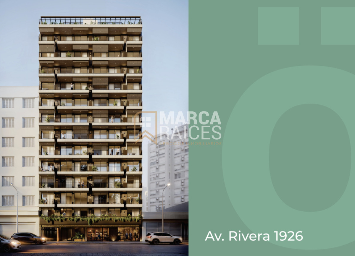 Apartamento ID.2707 - 	Venta apartamento 2 dormitorios en Cordón | Dröm Rivera | Unidad 505	