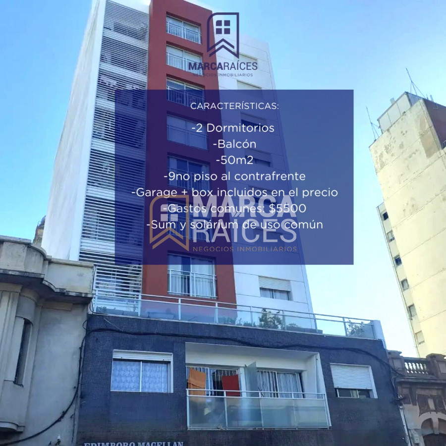 Apartamento ID.453 - Venta Apartamento 2 Dormitorios con garage con renta Palermo Montevideo