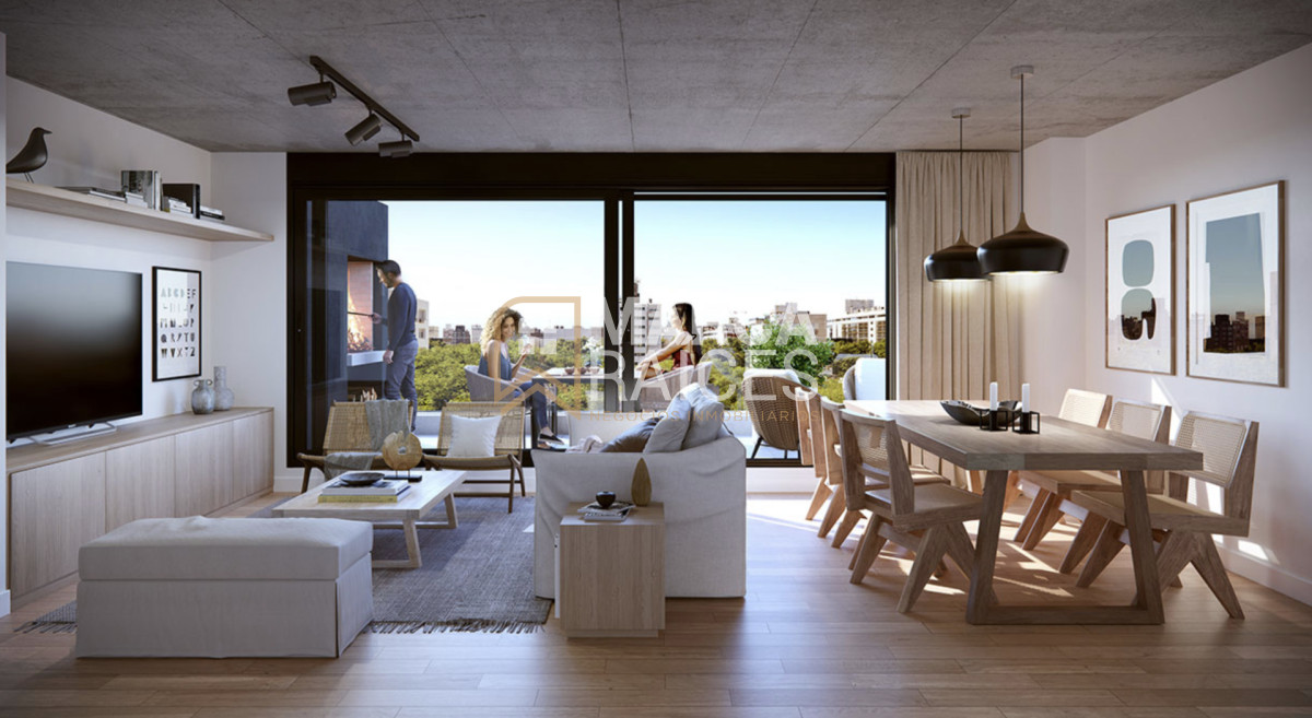 Apartamento ID.1691 - Venta Apartamento monoambiente cordon sur en construccion Montevideo