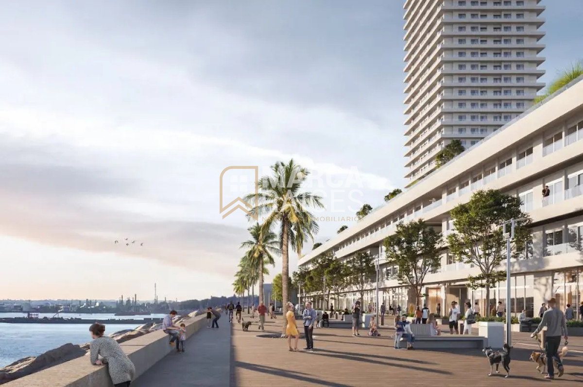 Apartamento ID.1237 - Venta Apartamento Monoambiente en pozo Montevideo Harbour Bella Vista Bahía de Montevideo