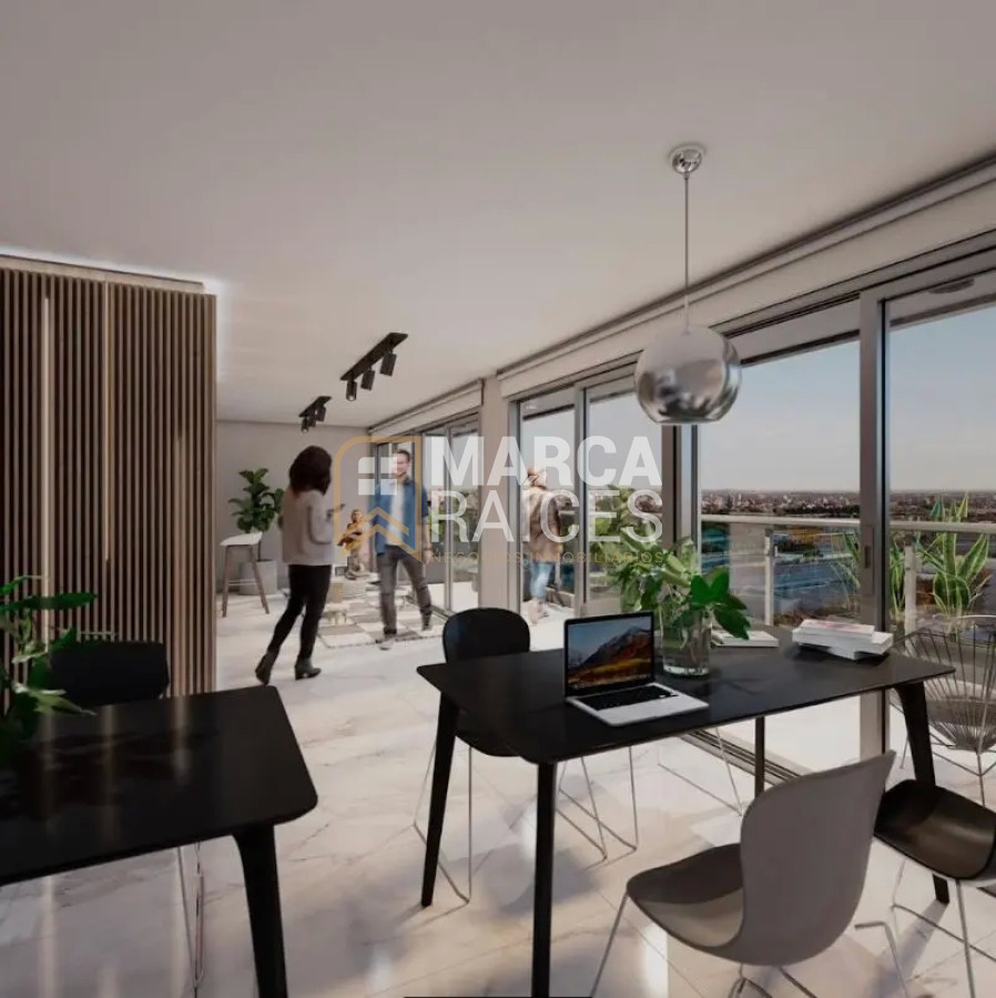 Apartamento ID.869 - Venta Apartamento 1 o2 Dormitorios a Estrenar con Terraza Tres Cruces 