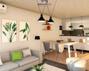 Venta Apartamento Monoambiente a estrenar en Pocitos Montevideo