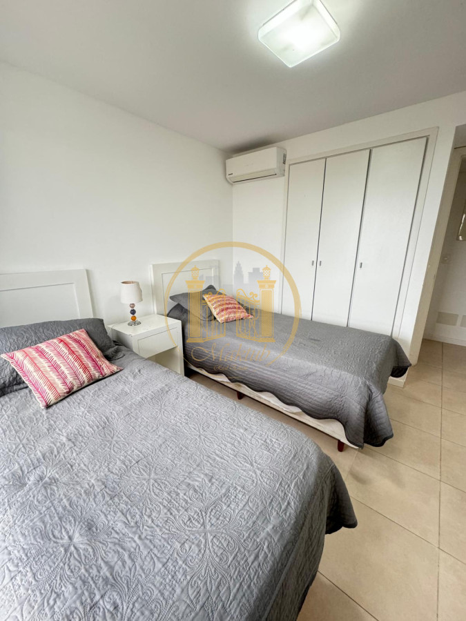 Apartamento ID.614 - ALQUILO APARTAMENTO, 3 DORMITORIOS, 2 BAÑOS, BALCÓN, GARAJE, LAVADERO, AMENITIES, PISCINA, GYM AIDY GRILL, PUNTA DEL ESTE, MALDONADO.