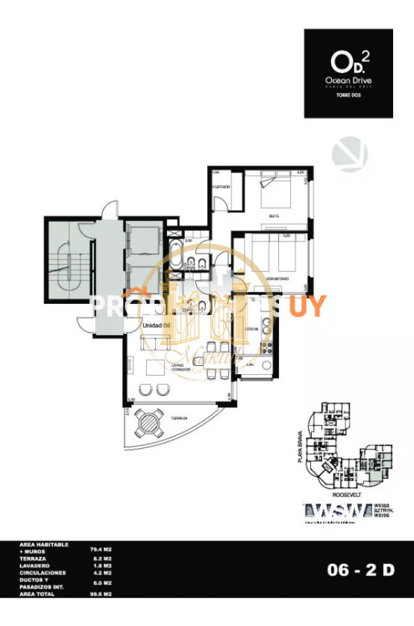 Apartamento ID.893 - VENDO APARTAMENTO, 2 DORMITORIO, 2 BANOS, LAVADERO, BALCON, AMENITIES, PUNTA DEL ESTE, MALDONADO.