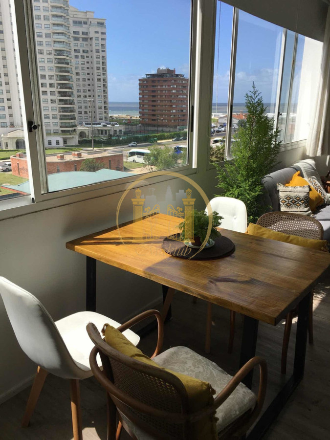 Apartamento ID.104 - Vendo Apartamento, 1 dormitorio y medio, frente a la mansa, Punta del este, Maldonado