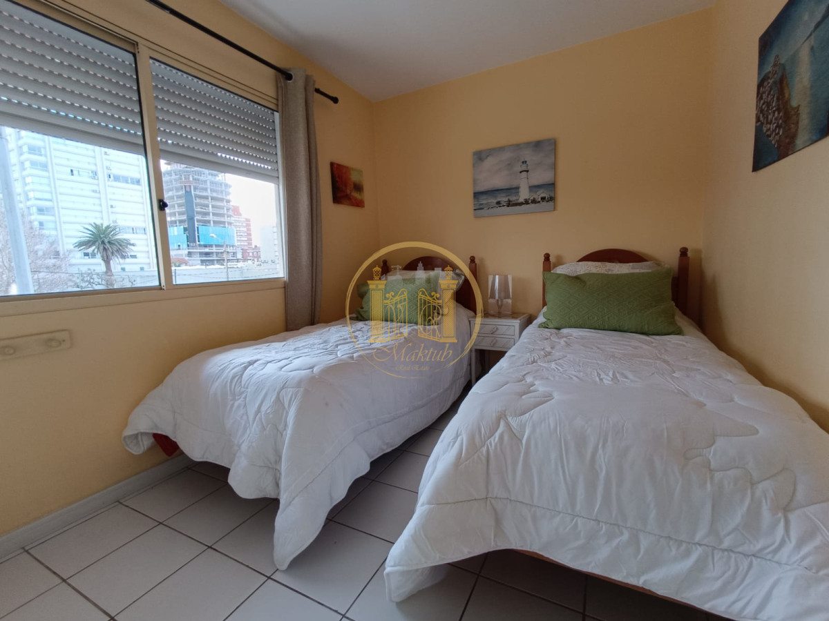 Apartamento ID.530 - Vendo apartamento, 2 dormitorio, 2 baños, balcón, cochera, amenities, Península, Maldonado