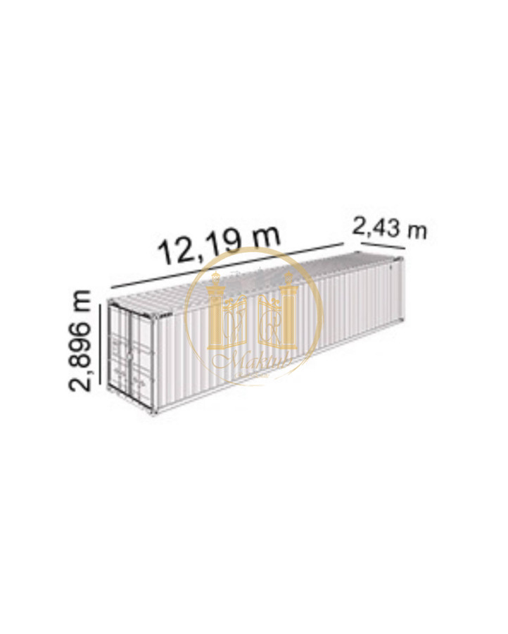 Casa ID.1114 - VENDO CONTAINER MARITIMO 40 HC