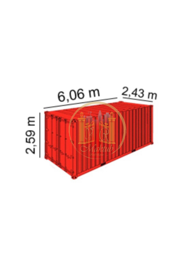 Casa ID.1102 - VENDO CONTAINER MARITIMO 20 PIES.