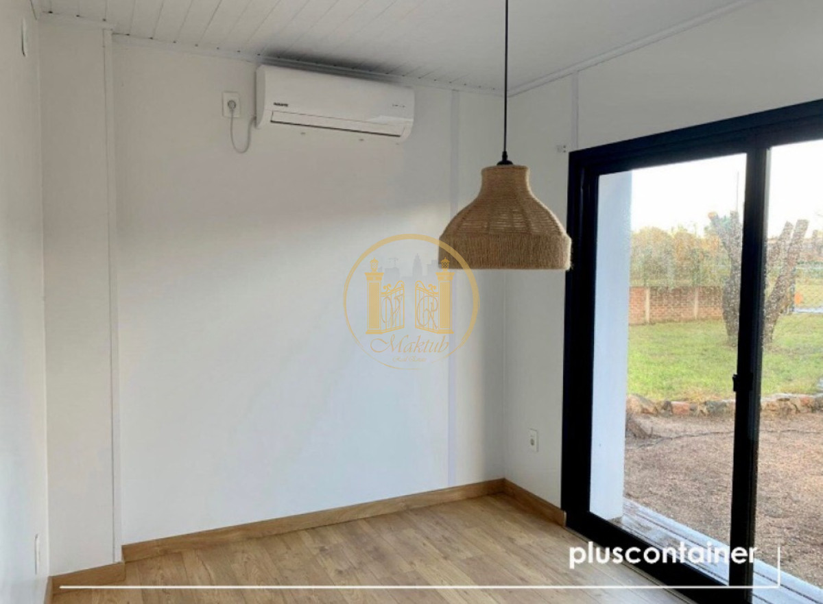 Casa ID.1108 - VENDO CASA CONTAINER, 2 DORMITORIOS, AIRE ACONDICIONADO.