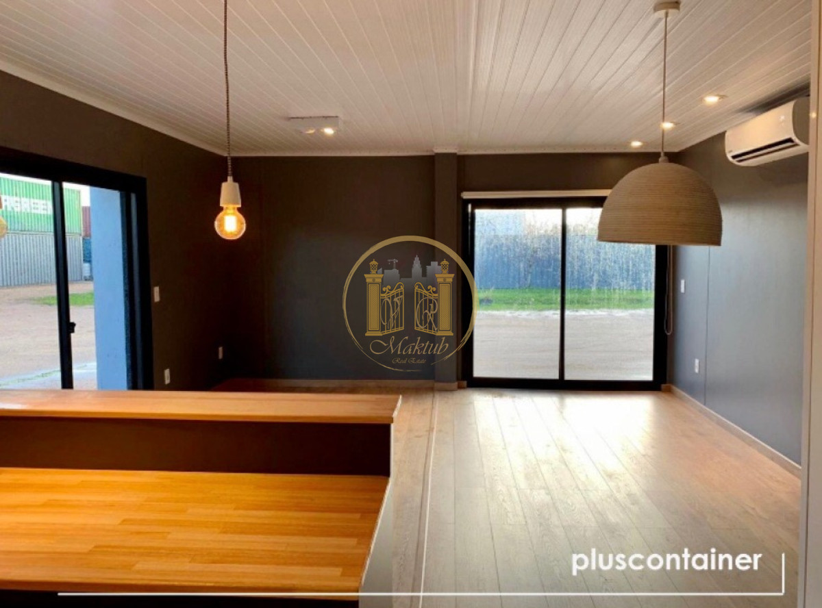 Casa ID.1108 - VENDO CASA CONTAINER, 2 DORMITORIOS, AIRE ACONDICIONADO.