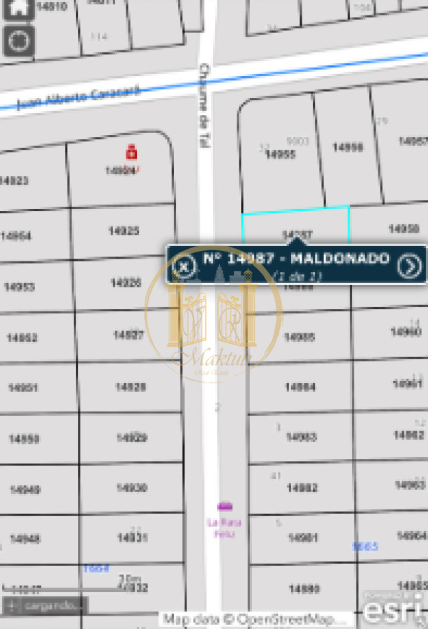 Terreno ID.1050 - VENDO TERRENO, 306m2, 12m x 25m, MALDONADO NUEVO, MALDONADO