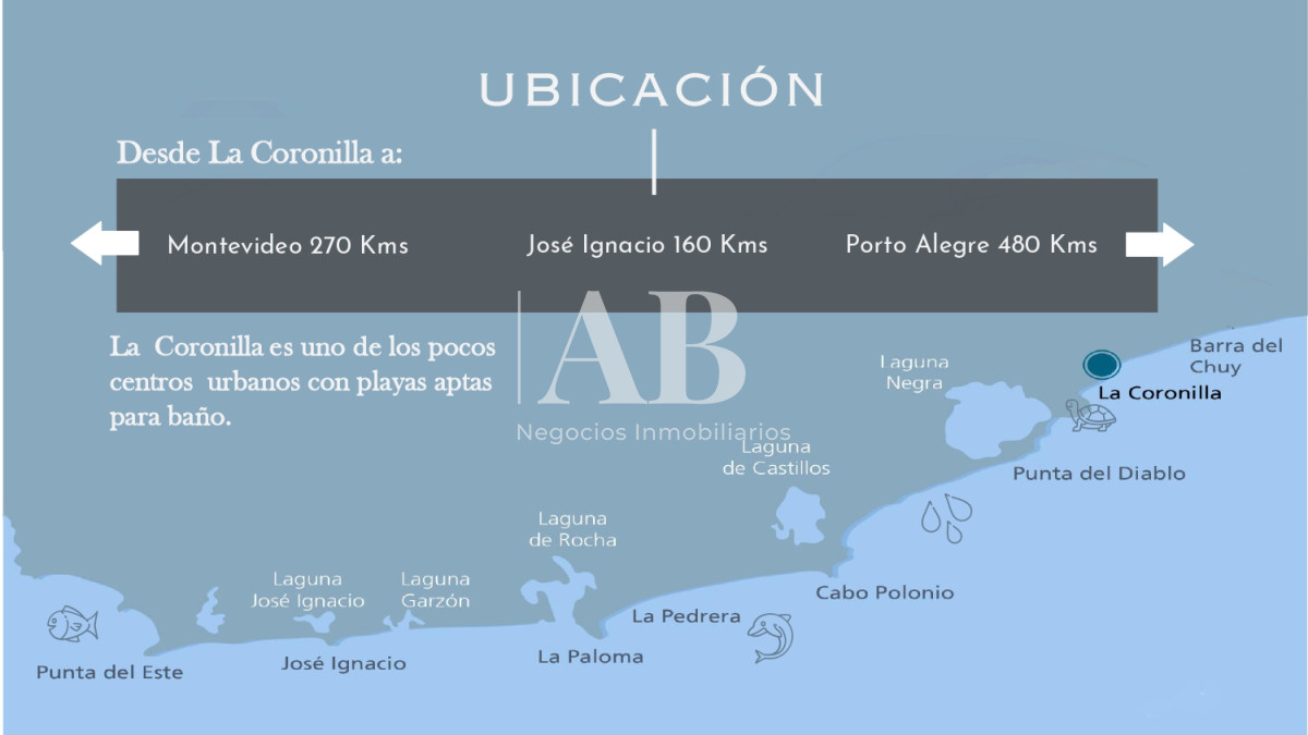 Chacra ID.152 - Chacras de Mar 5has en La Coronilla - Rocha