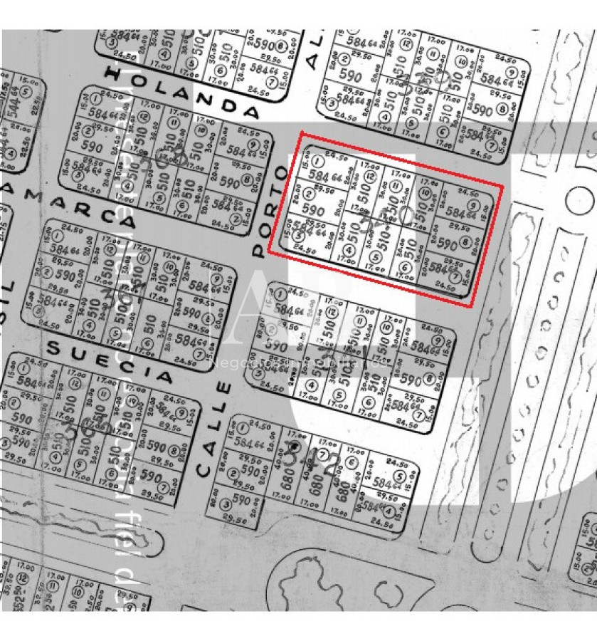 Terreno ID.12 - Manzana Entera - Barrio La Viuda 6.579m2 - Mza 340