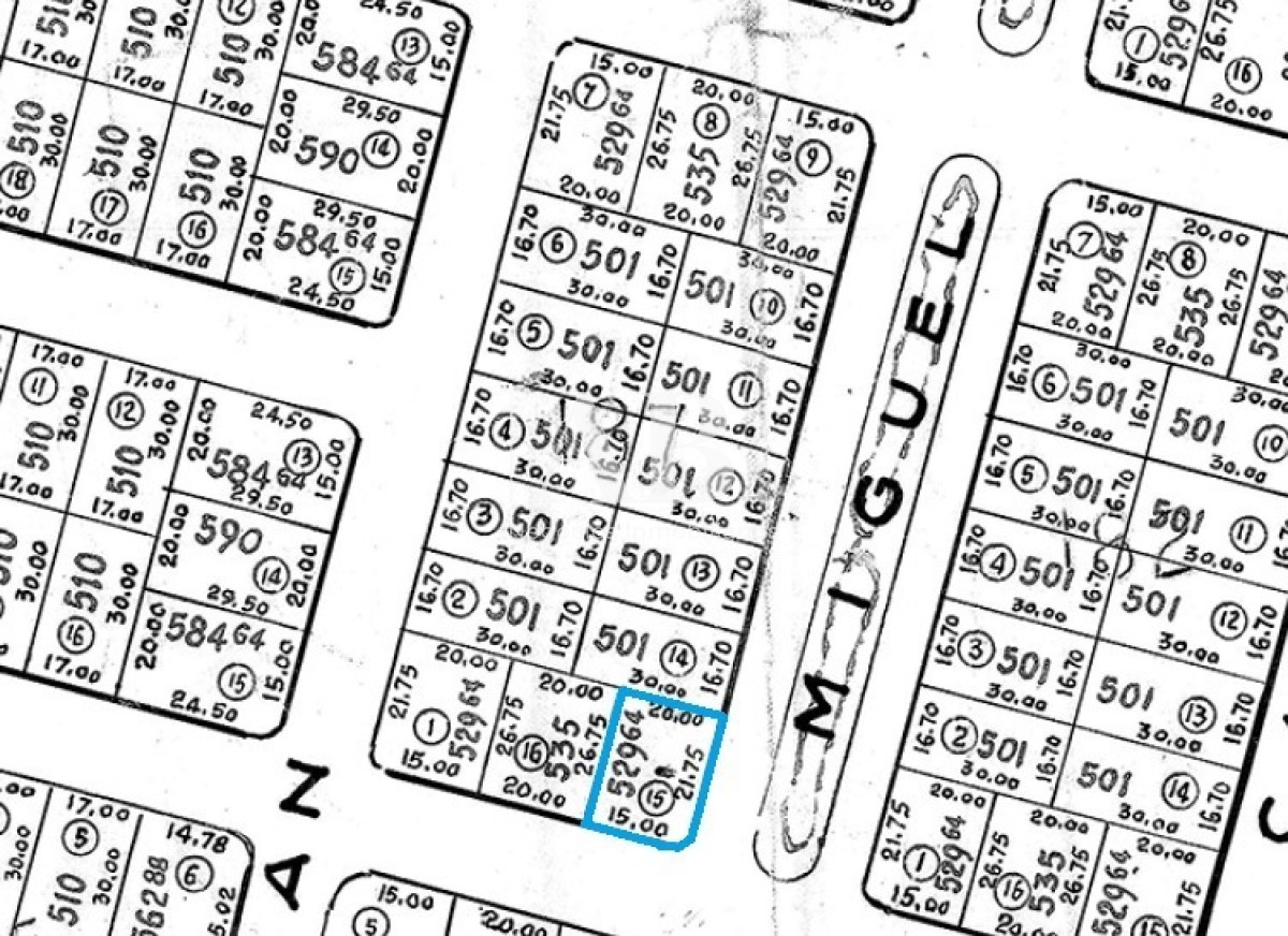 Terreno ID.16 - Terreno A 250 Playa La Viuda - Mza 187