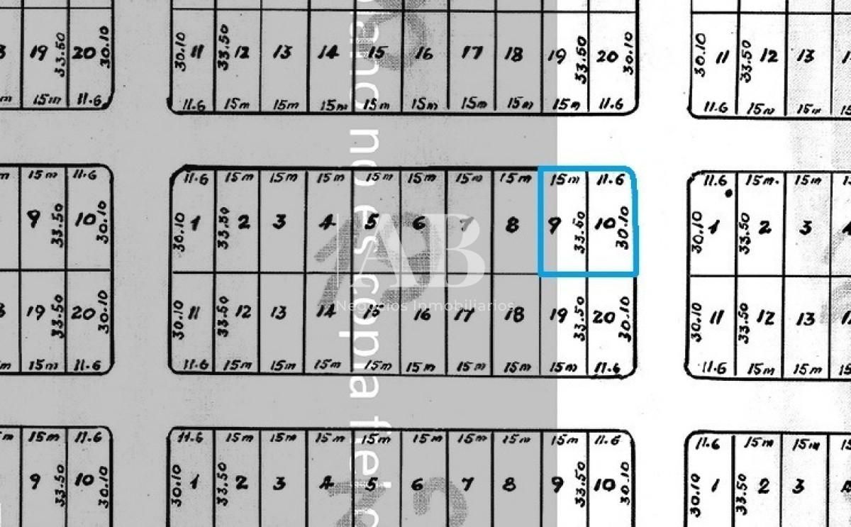 Terreno ID.22 - Terreno de 1000m2 en Playa Grande, segunda línea - Mza 19