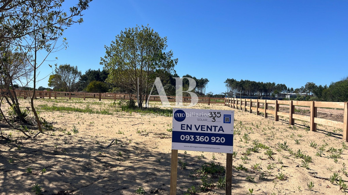 Terreno ID.265 - Terreno 3 en Distrito - Entrega U$D3.500 Punta del Diablo