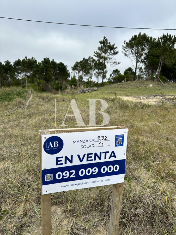 Terreno ID.315 - EN VENTA Solar 19 Manzana 232 - Punta del Diablo