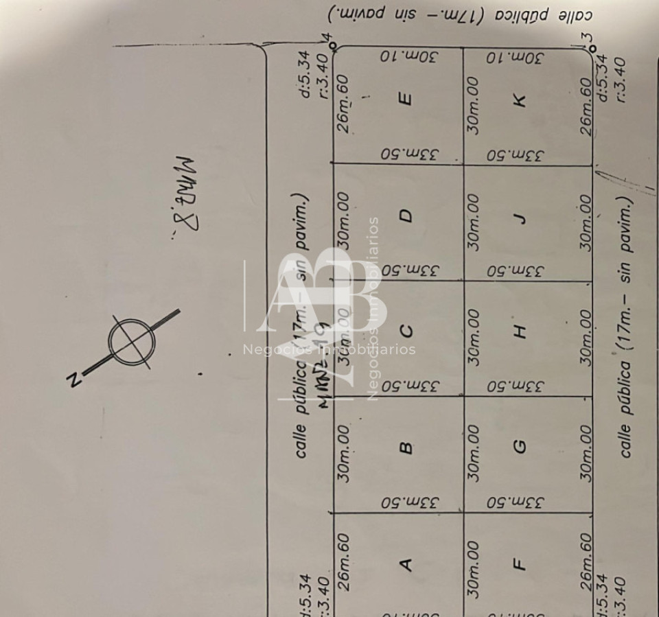 Terreno ID.397 - OPORTUNIDAD vista al mar Playa Grande 1005m2 financiado