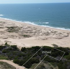 Lote de 1500m2 - 1ra línea Playa La Viuda - Punta del Diablo