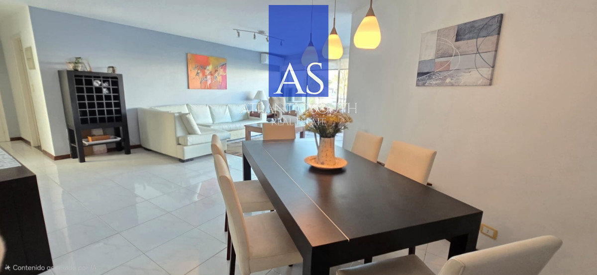 Apartamento ID.4496 - Apartamento 3 dormitorios frente al mar Playa Mansa Pinares moderno con cochera