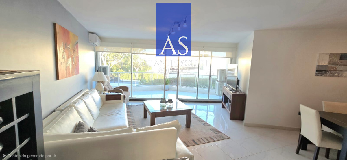 Apartamento ID.4496 - Apartamento 3 dormitorios frente al mar Playa Mansa Pinares moderno con cochera