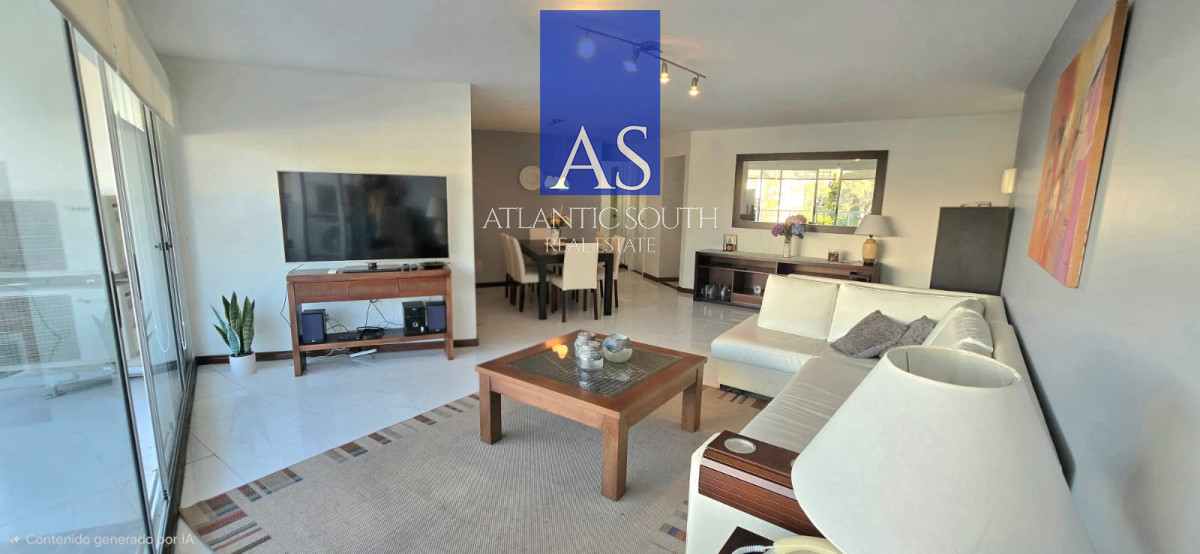 Apartamento ID.4496 - Apartamento 3 dormitorios frente al mar Playa Mansa Pinares moderno con cochera