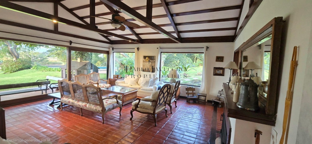 Casa ID.843 - Conexión con la naturaleza sin perder la comodidad del hogar familiar perfecto