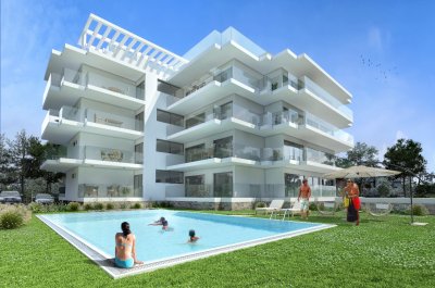  Venta de Apartamento a estrenar con Sauna, Piscinas y más en Pinares de Punta del Este C877