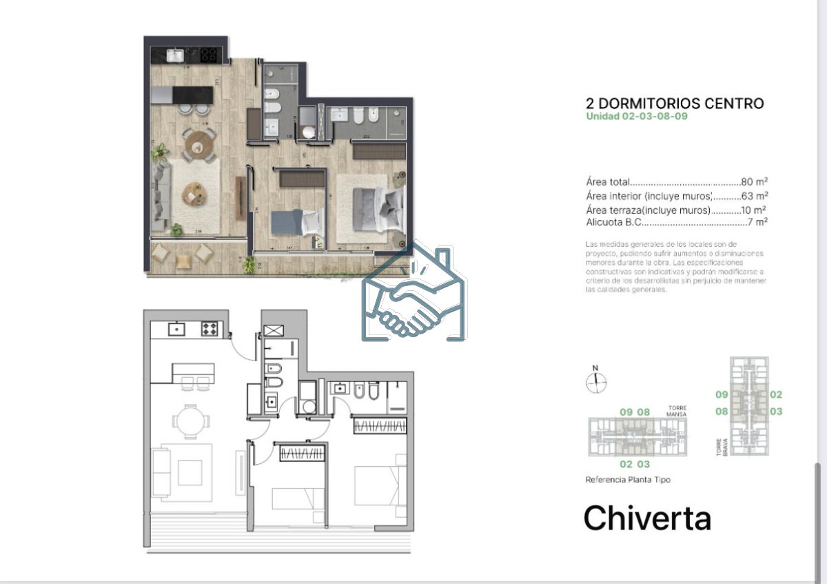 Apartamento ID.1417/Oportunidad-de-inversion-Torre-mansa - Oportunidad de inversion Torre mansa