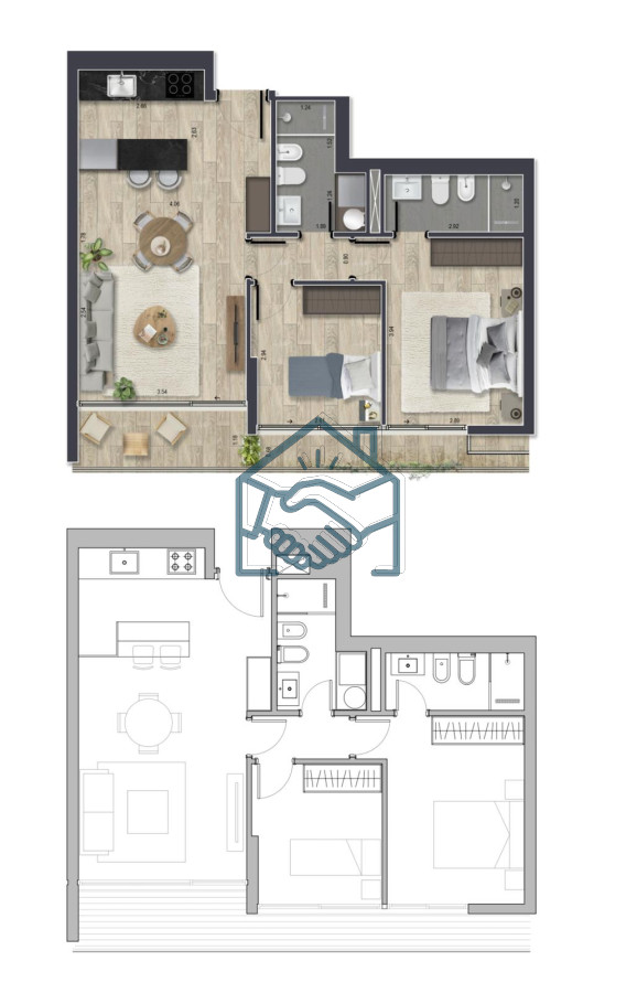 Apartamento ID.1417/Oportunidad-de-inversion-Torre-mansa - Oportunidad de inversion Torre mansa
