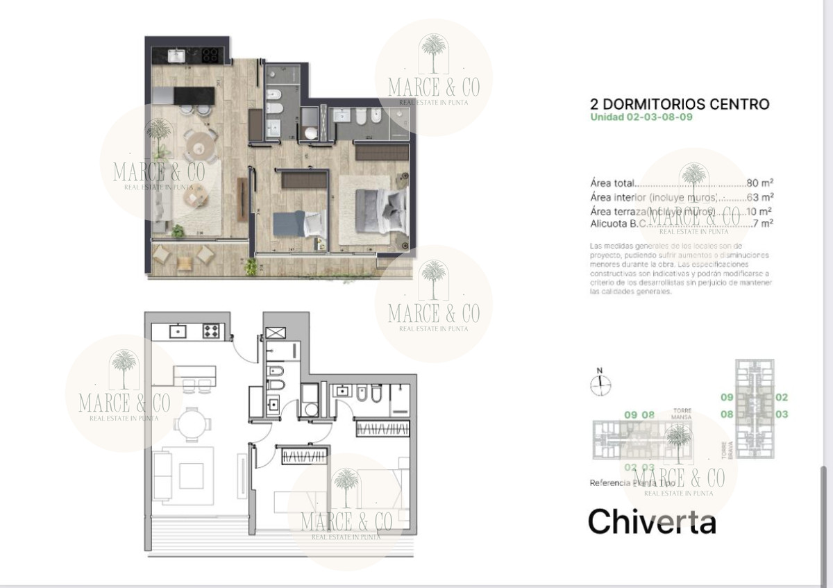 Apartamento ID.1447 - Oportunidad de inversion Torre mansa