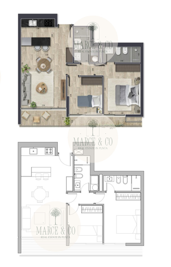 Apartamento ID.1447 - Oportunidad de inversion Torre mansa