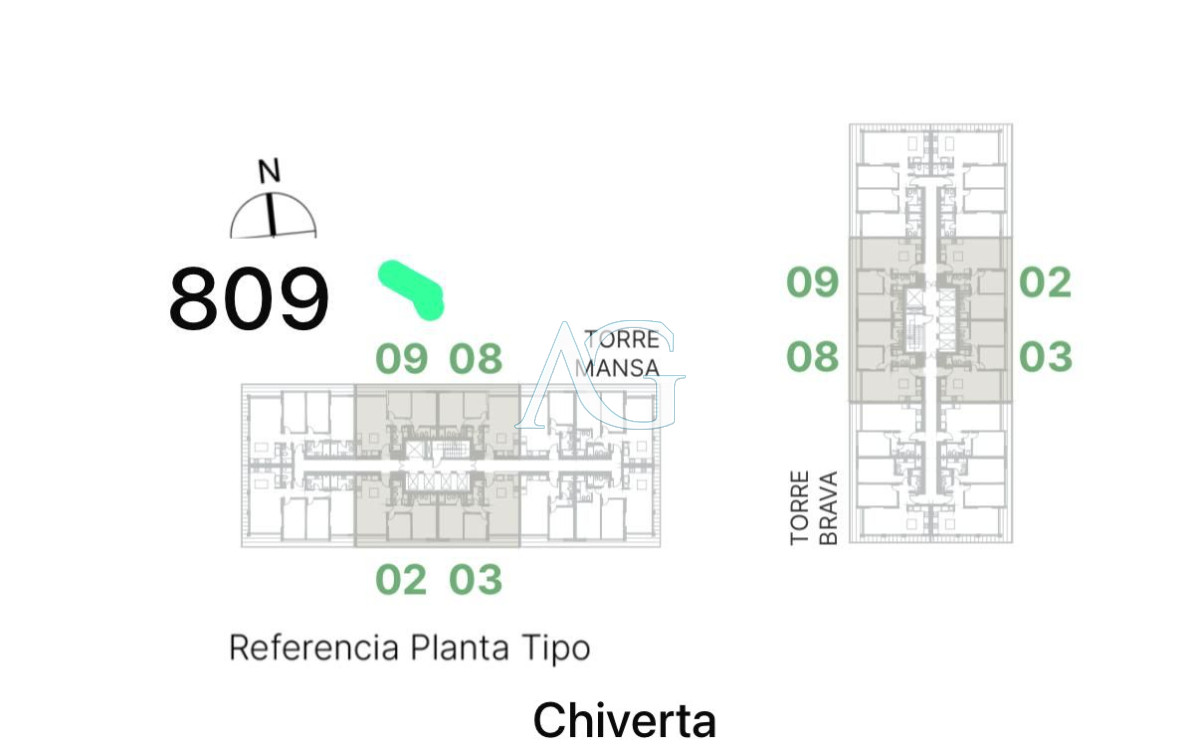 Apartamento ID.44 - Oportunidad de inversion Torre mansa