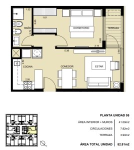 Ocean Drive Country II 1 dormitorio