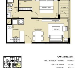 Ocean Drive Country II 1 dormitorio