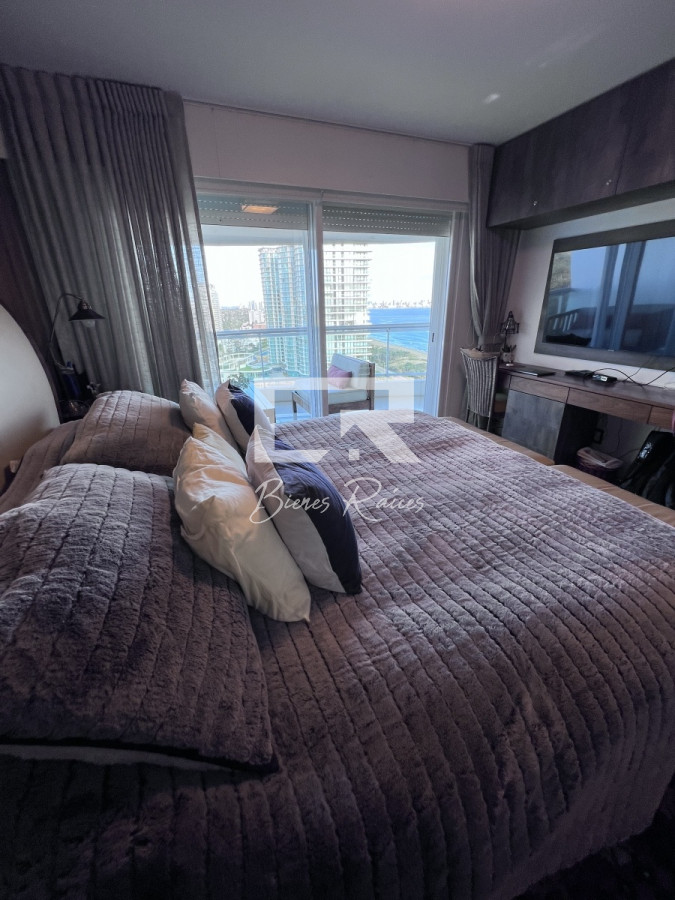 Apartamento ID.391 - Alquiler temporal 2024 Aquarela dos dormitorios +dep. Punta del Este