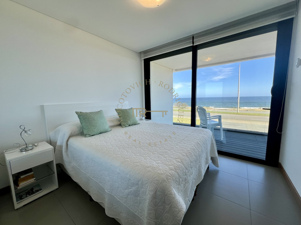 Apartamento ID.2924 - Alquiler temporada apartamento de 1dormitorios y 1 baño vista directa al mar.