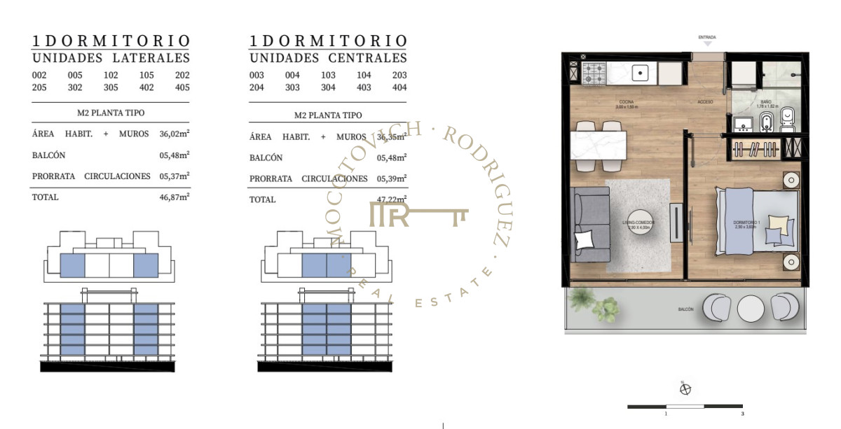 Apartamento ID.1880 - Apartamento 1 dormitorio a 250 mts de playa mansa