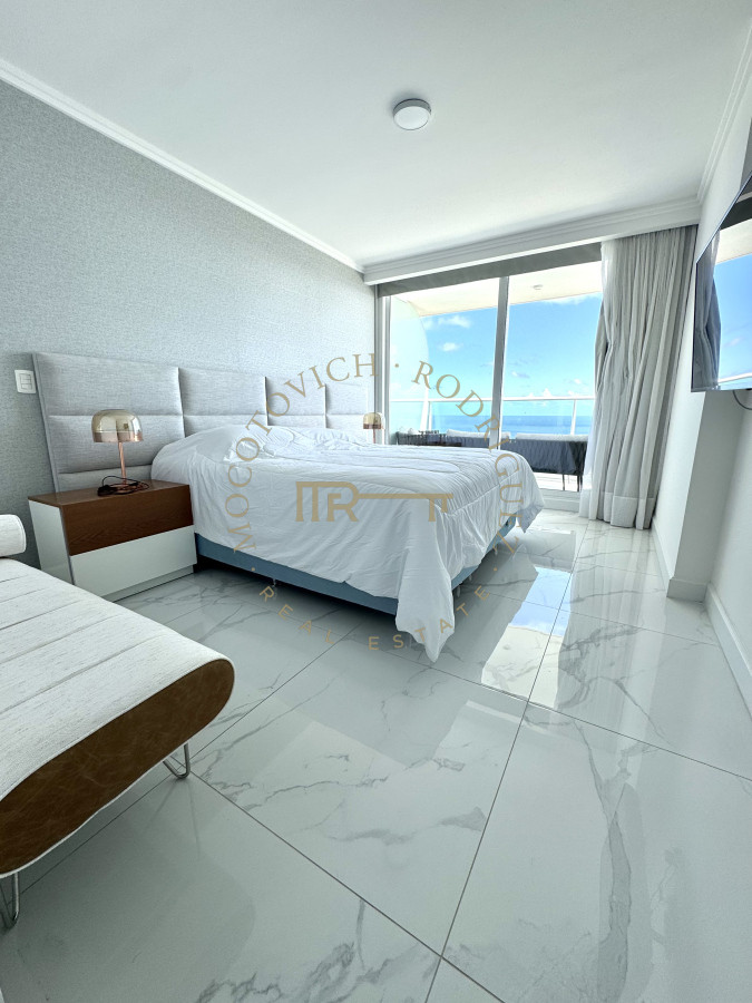 Apartamento ID.3384 - Apartamento Premium de tres suites frente al mar. Alquiler anual