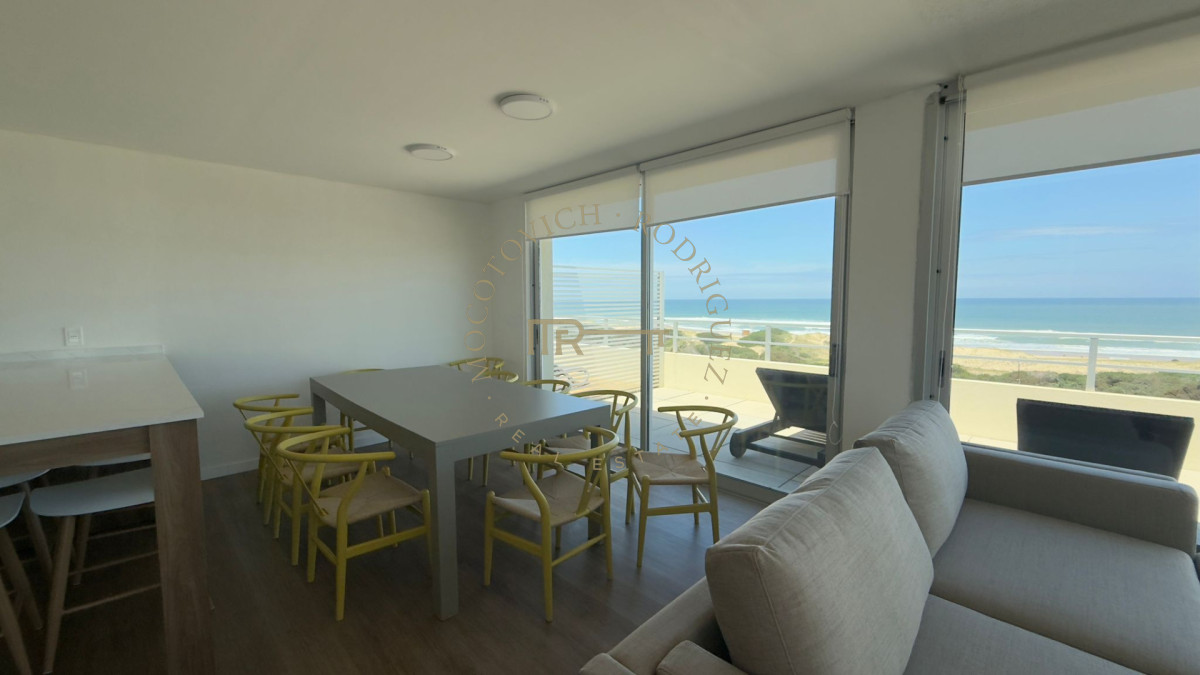 Apartamento ID.650 - Apartamento en alquiler temporal, penthouse con parrillero 3 dormitorios- Playa Brava