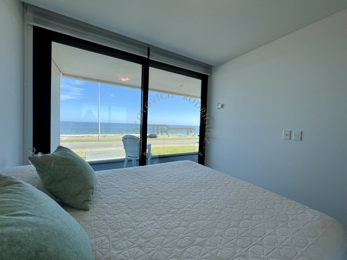 Apartamento ID.2924 - Alquiler temporada apartamento de 1dormitorios y 1 baño vista directa al mar.