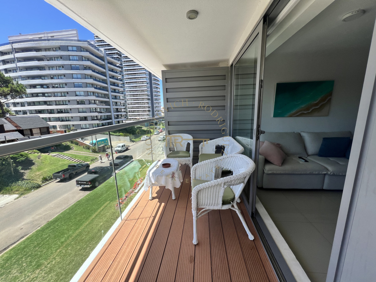 Apartamento ID.3259 - Alquiler temporal 1 dormitorio con amenities. Punta del Este. Brava . 