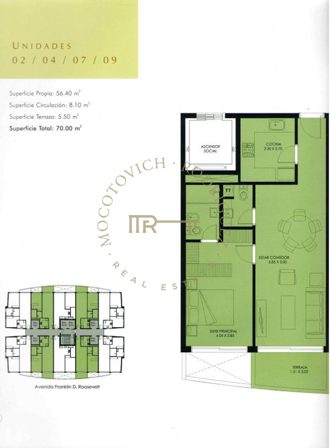 Apartamento ID.906 - Venta apartamento 1  en Greenlife. 