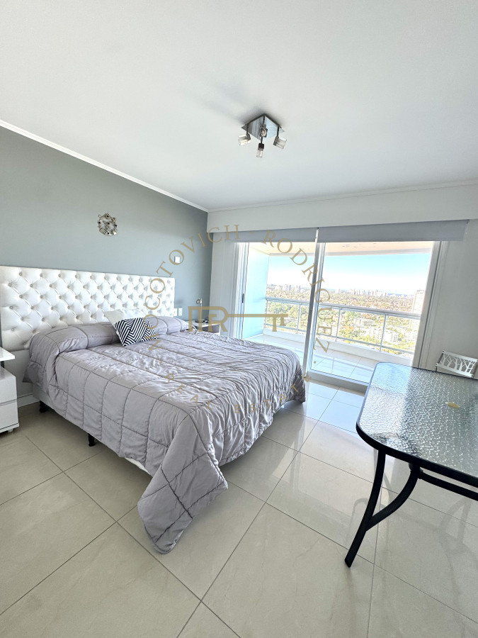 Apartamento ID.3238 - Alquiler temporal  2 domitorios y dep. de servicio. Aquarela Punta del Este. 2027