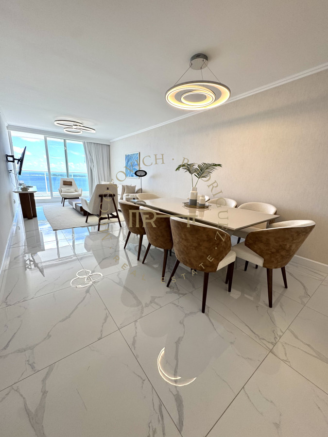 Apartamento ID.3384 - Apartamento Premium de tres suites frente al mar. Alquiler anual
