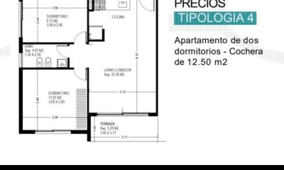 Apartamento 2 dormitorio Maldonado punta del este